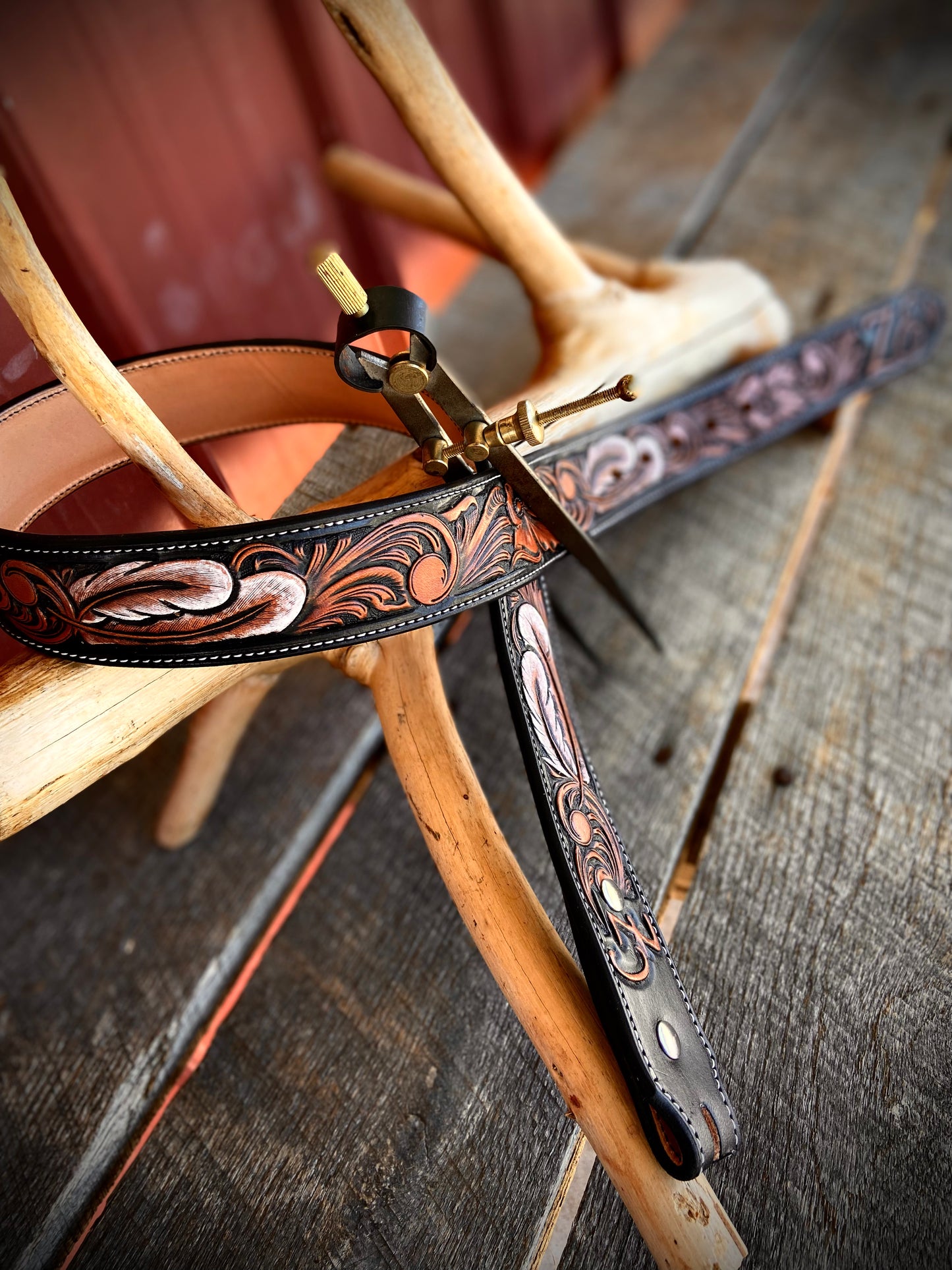 Feathered Belt (Black)